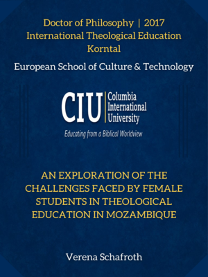 cover image of An Exploration of the Challenges Faced by Female Students in Theological Education in Mozambique